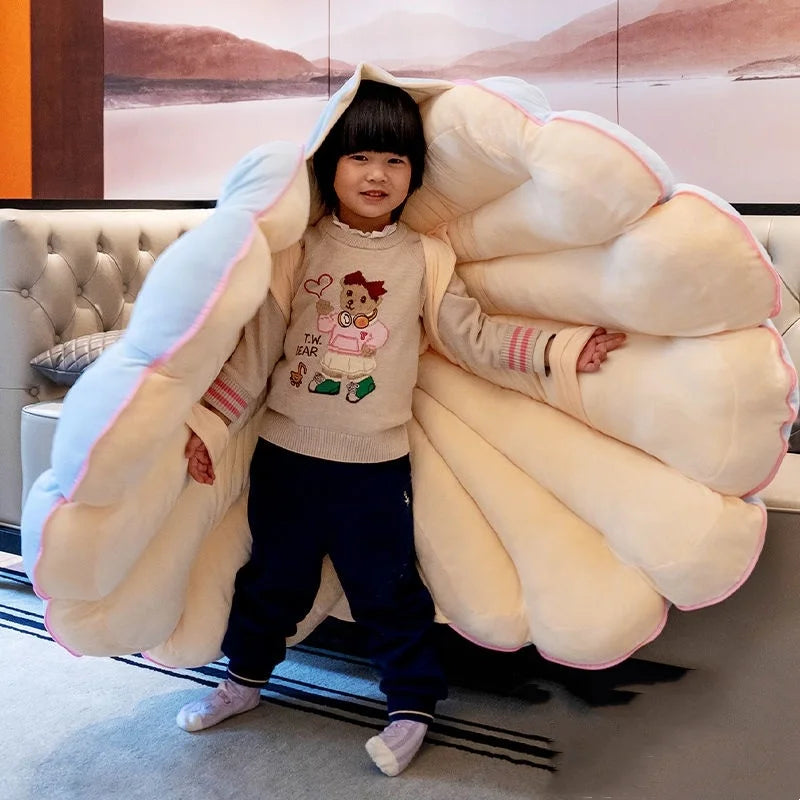 Giant Shell Plush Cushion