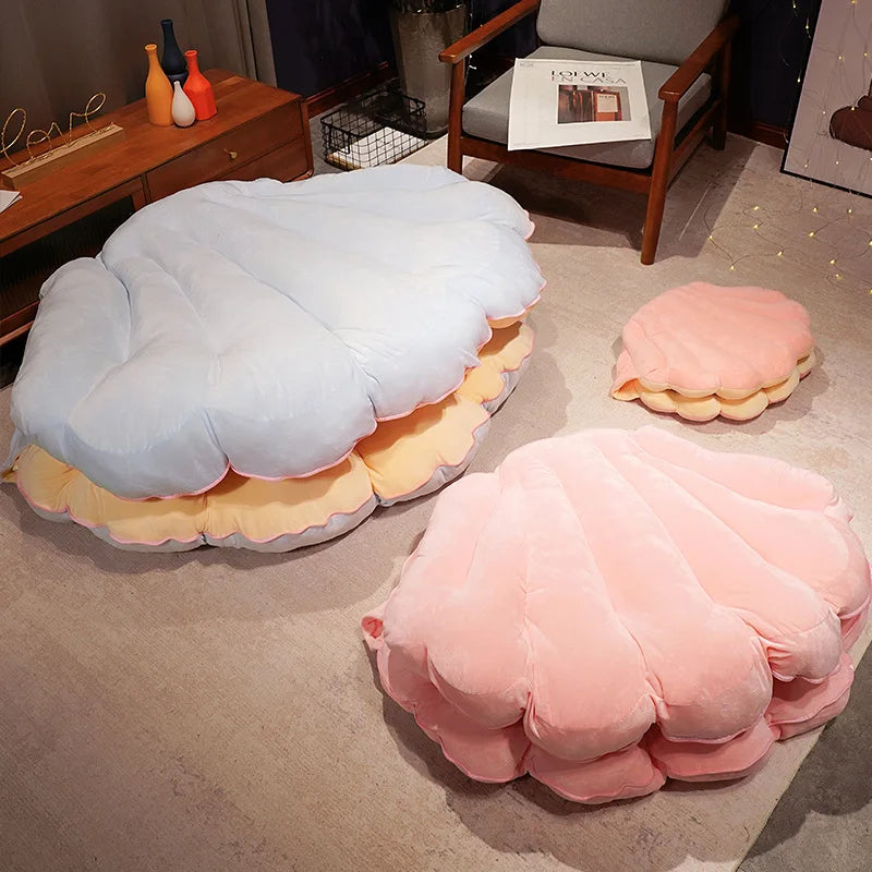 Giant Shell Plush Cushion