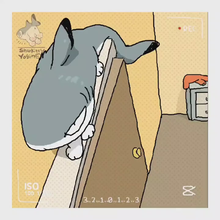 200cm SHARKITTY Plush Pillow